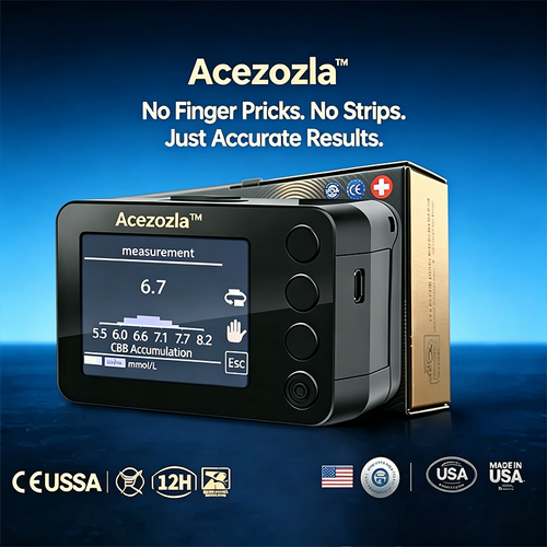 Acezozla™ Pain-Free Non-Invasive Glucose Monitor – 99.9% Accuracy + FREE Gift 🎁 TGA Approved